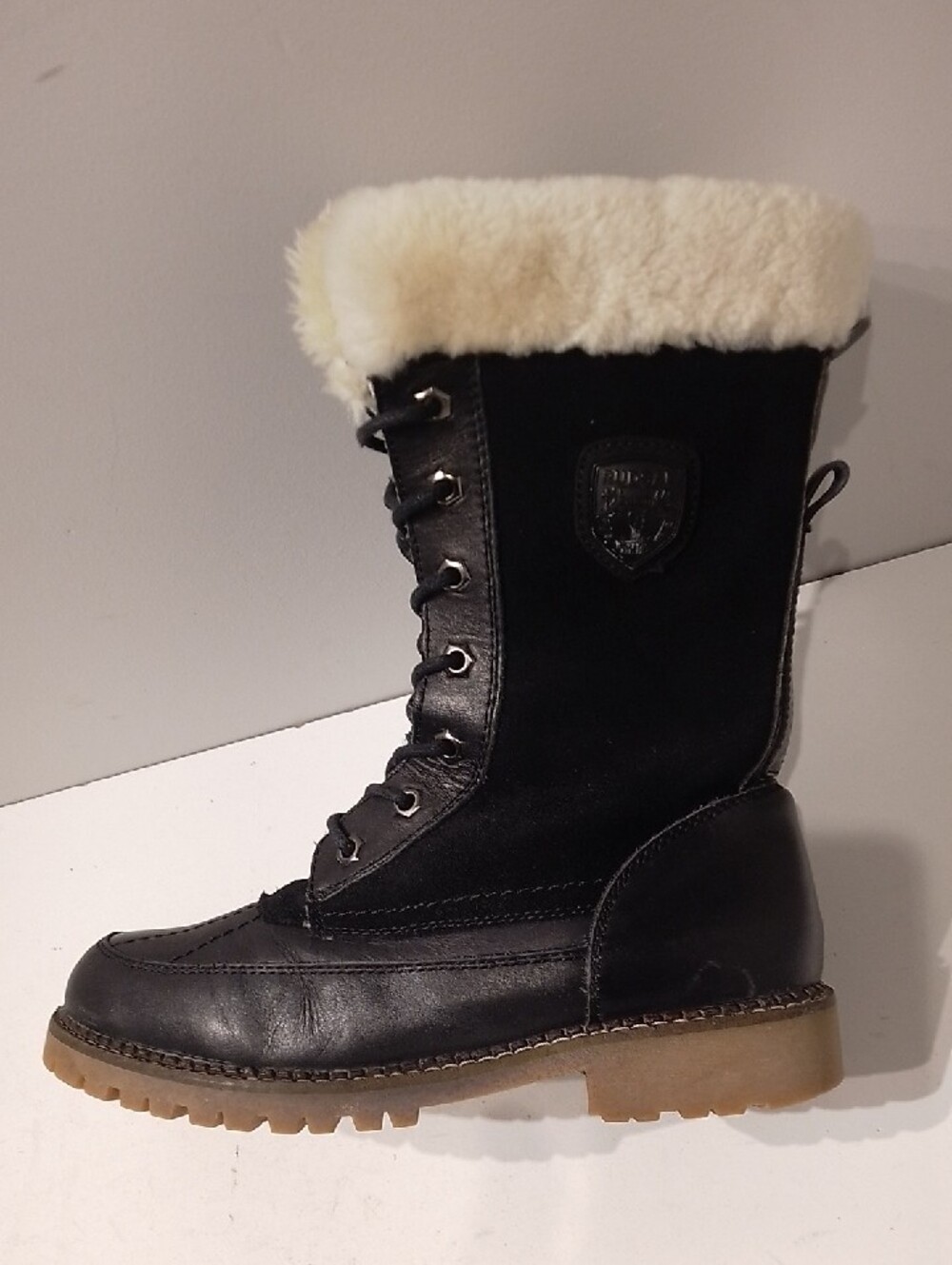 Rudsak Women's Black Shearling-Lined Winter Boots - Picture 5 of 10